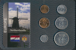 Niederlande Vorzüglich Kursmünzen Vorzüglich Ab 1950 1 Cent Bis 2 1/2 Gulden (9764525 - Altri & Non Classificati