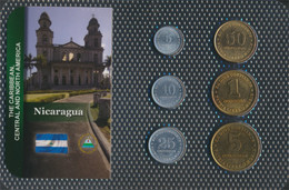 Nicaragua 1987 Stgl./unzirkuliert Kursmünzen 1987 5 Centavos Bis 5 Cordobas (9764520 - Nicaragua