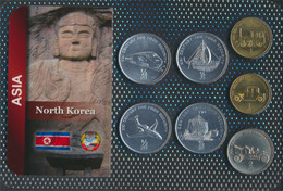 Nord-Korea 2002 Stgl./unzirkuliert Kursmünzen 2002 1/2 Chon Bis 2 Chon (9764513 - Korea (Nord-)