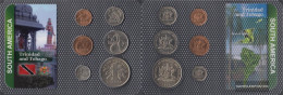 Trinidad And Tobago Stgl./unzirkuliert Kursmünzen Stgl./unzirkuliert From 1978 1 CENT Until 1 US Dollars - Trinidad Y Tobago
