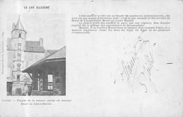 MARTEL ( 46 ) Facade De La Maison Carrée Ou Mourut Henri Au Court Martel ( Cp Debut 1900 ) - Altri & Non Classificati
