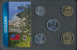 Samoa 2011 Stgl./unzirkuliert Kursmünzen 2011 10 Sene Bis 2 Tala (9764592 - Samoa