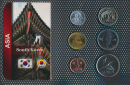 Süd-Korea Stgl./unzirkuliert Kursmünzen Stgl./unzirkuliert Ab 1982 1 Won Bis 500 Won (9764570 - Korea (Zuid)