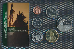 USA 2014 Stgl./unzirkuliert Kursmünzen 2014 1 Cent Bis 1 Dollar Sioux (9764357 - Proof Sets
