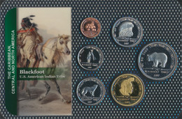 USA 2017 Stgl./unzirkuliert Kursmünzen 2017 1 Cent Bis 1 Dollar Blackfoot (9764346 - Jahressets