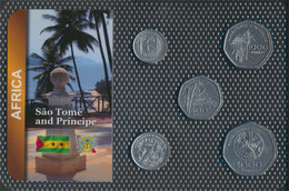 Sao Tome E Principe 1997 Stgl./unzirkuliert Kursmünzen 1997 100 Dobras Bis 2.000 Dobras (9764590 - Santo Tomé Y Príncipe