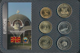 Makedonien Stgl./unzirkuliert Kursmünzen Stgl./unzirkuliert Ab 1993 50 Deni Bis 50 Denars (9763956 - Macedonia