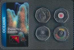 Papua-Neuguinea Stgl./unzirkuliert Kursmünzen Stgl./unzirkuliert Ab 1991 4 X 50 Toea (9763946 - Papua New Guinea