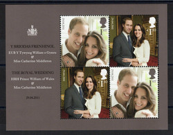 Grande Bretagne - BF 84 , Minisheet , N** MNH , Royal Wedding Kate & William 2011 - Blocks & Kleinbögen