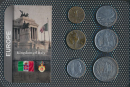 Italien Sehr Schön Kursmünzen Sehr Schön Ab 1939 5 Centesimi Bis 2 Lire (9764012 - Set Fior Di Conio