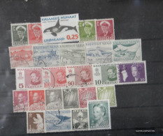 Denmark - Greenland 25 Various Stamps - Lotes & Colecciones