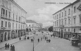 011424 "CAMPOBASSO - CORSO GARIBALDI" ANIMATA, LIBRERIA CARTOLERIA.  CART SPED 1914 - Campobasso