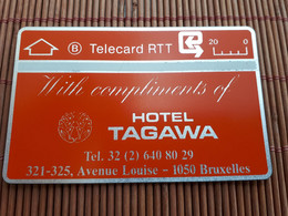 P 1 Hotel Tagawa 802 H Fine Used Catalogue 400 Euro  Very Rare - Sans Puce