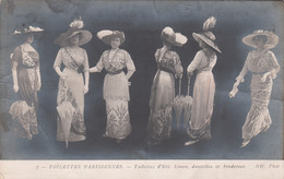 Mode - Femmes - Mode Parisiennes - Dentelle Chapeau - Adressée 1914 Villa Rosalie Isle Saint-Cast Le Guildo - Fashion