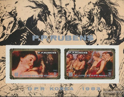 North-Korea Block155B (complete Issue) Unmounted Mint / Never Hinged 1983 Paintings Of Peter Paul Rubens - Corea Del Nord