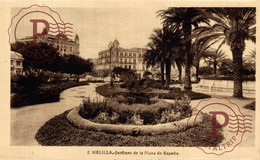 MELILLA. JARDINES DE LA PLAZA DE ESPAÑA. - Melilla