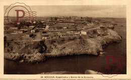 MELILLA. ACANTILADOS Y BARRIO DE LA ALCAZABA. - Melilla