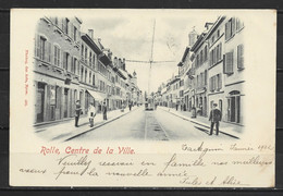 Carte P De 1901/02 ( Rolle / Centre De La Ville ) - Rolle