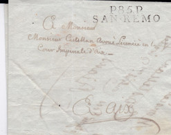 LSC ( P.85.P / SAN-REMO - 1792-1815: Départements Conquis