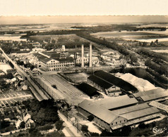 Ham * Vue Aérienne Sur La Sucrerie D'eppeville * Raffinerie Usine - Ham