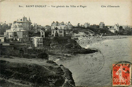 Dinard * St énogat * Vue Générale Des Villas Et Plages - Dinard