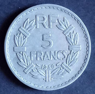 5 Francs Lavrillier 1946 Aluminium - 5 Francs