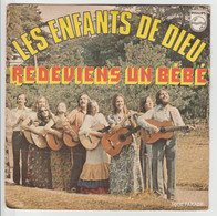 Vinyle 45 Tours LES ENFANTS DE DIEU Chantent Jésus.1973 - Religion & Gospel