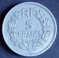 5 Francs Lavrillier 1949 B Aluminium - 5 Francs