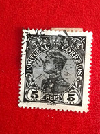 Portugal 5 Reis 1910 Gestempelt Schwarz Michel 155 - Used Stamps