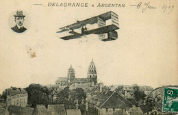 Argentan * Aviation * Aviateur DELAGRANGE * Avion - Argentan