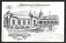 Carte P De 1901 ( Souvenir De L' Exposition De Vevey  ) - VD Vaud