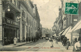 Amiens * La Rue Des Trois Cailloux * Grand Café DUFOURMANTELLE * Tram Tramway - Amiens