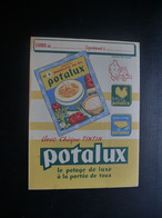 RARE PROTEGE CAHIER  POTALUX . CHEQUE TINTIN  . ANNEES 50/60 HERGE . TBE + - Other & Unclassified