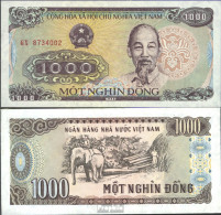 Vietnam Pick-Nr: 106a Bankfrisch 1988 1.000 Dong - Viêt-Nam