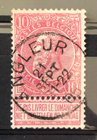 België, 1893, Nr 58, Gestempeld ANGLEUR - 1893-1900 Barba Corta