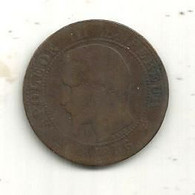 Monnaie , France , 5 Centimes 1856 K , 2 Scans - Andere & Zonder Classificatie