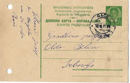 DOPISNICA  RAČE-TRBOVLJE 18.3.1940 - Eslovenia