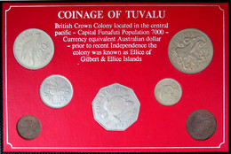 TUVX01 - TUVALU - SET MONNAIES 1976 - 7 Pièces : 1 Cent à 1 Dollar - Tuvalu