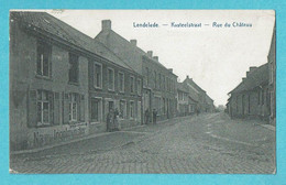 * Lendelede (bij Kortrijk - West Vlaanderen) * (Desaix) Kasteelstraat, Rue Du Chateau, Animée, Richting Ingelmunster - Lendelede