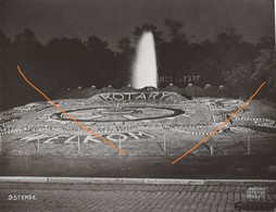 ♥️ L'Horloge Fleurie, Parc Leopold, Horloge De Fleurs- Negatieven Antony 1927 (6 X 4.5 Cm). Oostende - Ostende (BAK - 5) - Altri