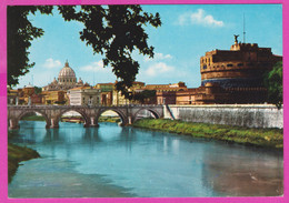 275253 / Italy ROMA ROME - Sant Angelo Bridge And Castle Brucke Pont ,  Italia Italie Italien Italie - Pontes