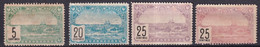 1899 - POSTE LOCALE Du MAROC - SAFI à MARRAKECH (RARE ET TOUJOURS SANS GOMME ! ) YVERT N°98+100+101 X2 - COTE = 500 EUR - Postes Locales & Chérifiennes