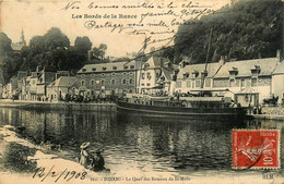 Dinan * Le Quai Des Bateaux De St Malo * Navire Vapeur Promenade - Dinan