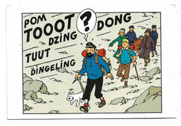 TINTIN MILOU  CAPITAINE HADDOCK (TINTIN AU TIBET  ?) - Hergé