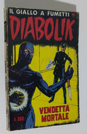 I105051 Diabolik Nr 27 - Prima Ristampa - Vendetta Mortale - Diabolik