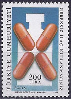 Turkey 1988 - Mi 2811 - YT 2560 ( Health : No Drug Abuse ) MNG - Usados