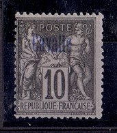 Cavalle - Colonies Françaises - N°4 TI - N  Sous B - X TB - Nuovi