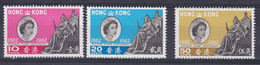 Hong Kong 1962 Mi. 193-95 100 Jahre Briefmarken Von Hong Kong Complete Set, MNH** - Nuovi
