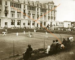 ♥️  Tennis Toernooi Op De Velden Van De Royal Palace - Negatieven Antony 1930 (6 X 4.5 Cm). Oostende - Ostende (BAK - 5) - Sonstige