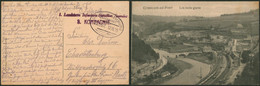 Guerre 14-18 - CP En Feldpost + Cachet Ambulant (R) "Lüttich - Luxemburg (12/10/15) > Reetz (Allemagne) - Duits Leger